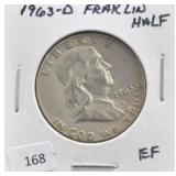 1963-D FRANKLIN HALF