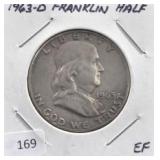 1963-D FRANKLIN HALF