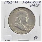 1963-D FRANKLIN HALF