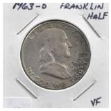 1963-D FRANKLIN HALF