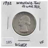 1932 WASHINGTON QUARTER