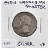 1945-S WASHINGTON QUARTER