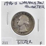 1945-S WASHINGTON QUARTER