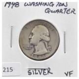 1948 WASHINGTON QUARTER