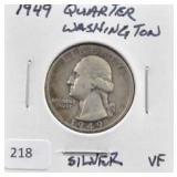 1949 WASHINGTON QUARTER