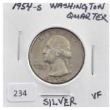 1954-S WASHINGTON QUARTER
