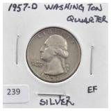 1957-D WASHINGTON QUARTER
