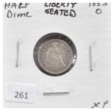 1853-O LIBERTY SEATED HALF DIME