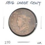 1816 LARGE CENT