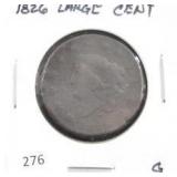 1826 LARGE CENT