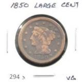 1850 LARGE CENT