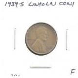 1939-S LINCOLN CENT