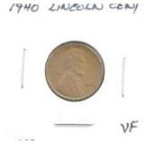 1940 LINCOLN CENT