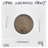 1940 LINCOLN CENT