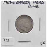 1903-O BARBER HEAD DIME
