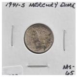 1941-S MERCURY DIME