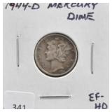 1944-S MERCURY DIME