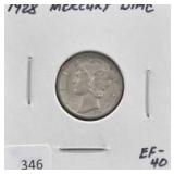 1928 MERCURY DIME