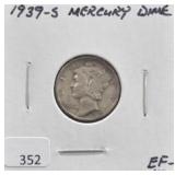 1939-S MERCURY DIME