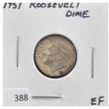 1951 ROOSEVELT DIME