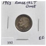 1953 ROOSEVELT DIME