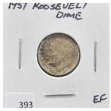 1957 ROOSEVELT DIME