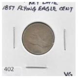 1857 FLYING EAGLE CENT "KEY DATE"
