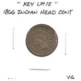 1866 INDIAN HEAD CENT, "KEY DATE"