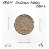 1864 INDIAN HEAD CENT