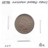 1898 INDIAN HEAD CENT