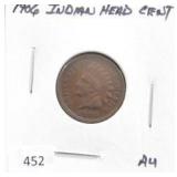 1906 INDIAN HEAD CENT