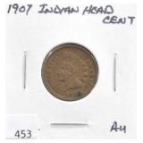 1907 INDIAN HEAD CENT