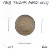 1908 INDIAN HEAD CENT