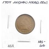 1904 INDIAN HEAD CENT
