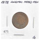 1878 INDIAN HEAD CENT