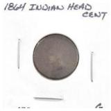 1864 INDIAN HEAD CENT