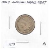 1864 INDIAN HEAD CENT