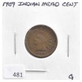 1909 INDIAN HEAD CENT