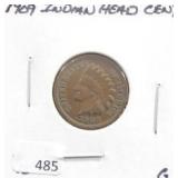 1909 INDIAN HEAD CENT
