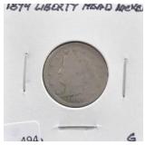 1894 LIBERTY HEAD NICKEL