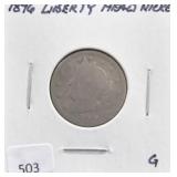 1896 LIBERTY HEAD NICKEL