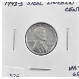 1943-S STEEL LINCOLN CENT