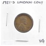 1921-S LINCOLN CENT
