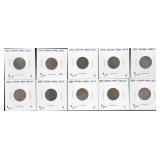 INDIAN HEAD CENTS (BAG OF 10)