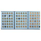 LINCOLN CENT 1941 TO 1974 ALBUM (85 COINS)
