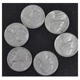 6 JEFFERSON NICKELS