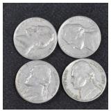 4 JEFFERSON NICKELS