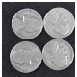 4 JEFFERSON NICKELS