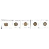 LINCOLN CENTS (1936, 1936-D, 1936-S, 1937,
