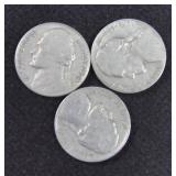 3 JEFFERSON NICKELS